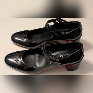 Christian Louboutin Black Patent Leather Heels